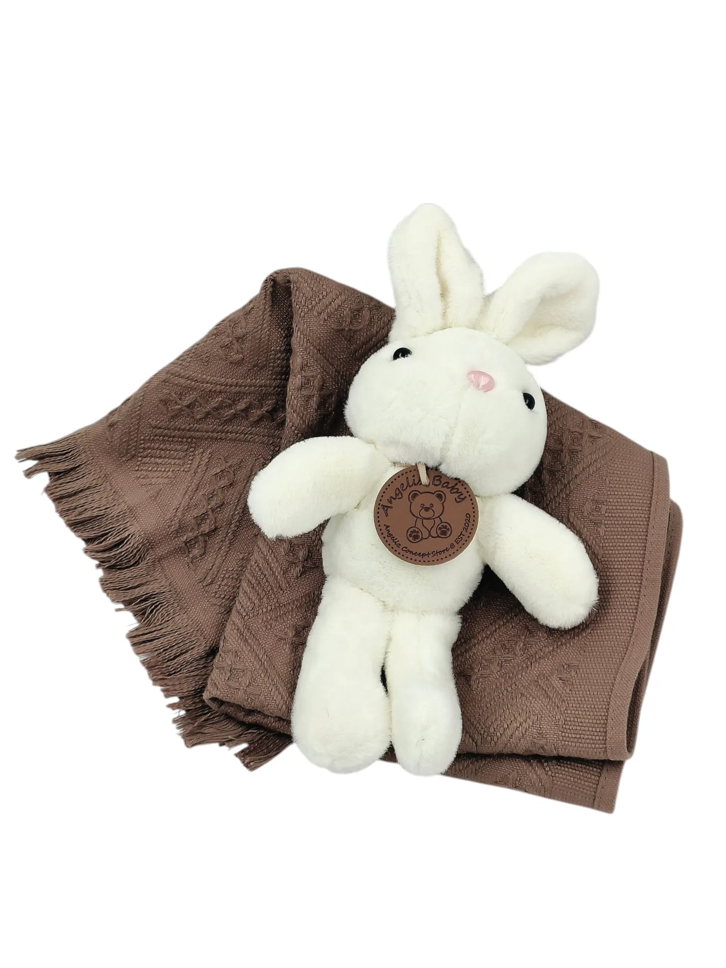 Angeliz Baby Gift Wishing Balloon Lucky Bunny Baby Hamper Set 11 Pcs - Blue