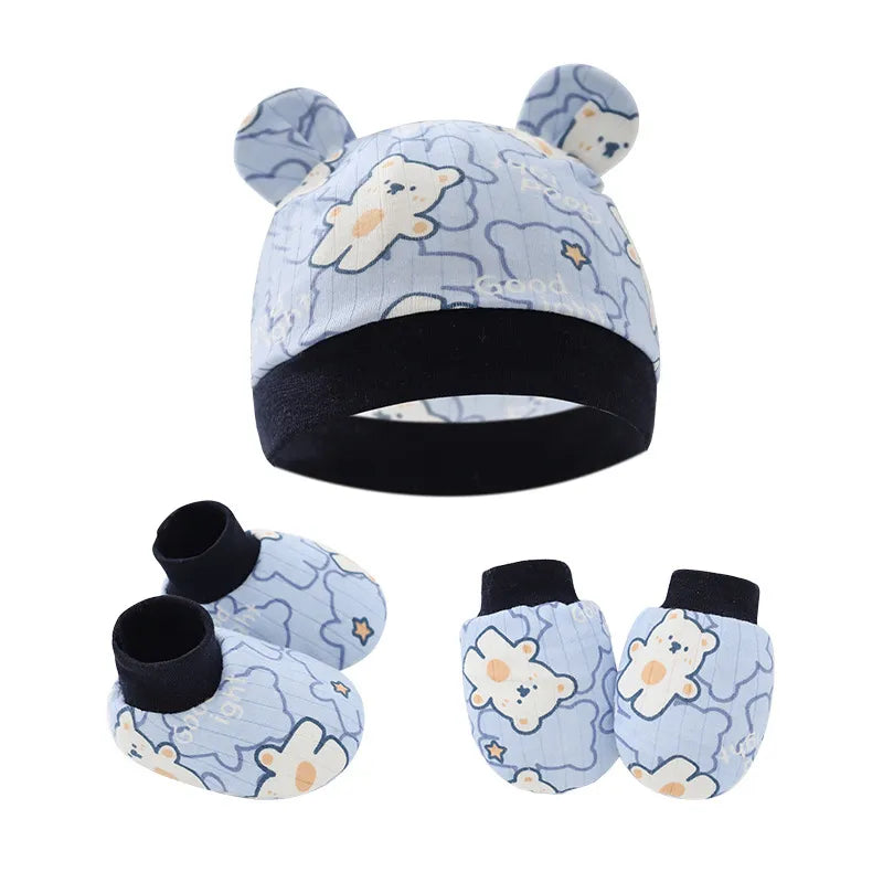 Angeliz Baby Gift Wishing Balloon Lucky Bunny Baby Hamper Set 11 Pcs - Blue