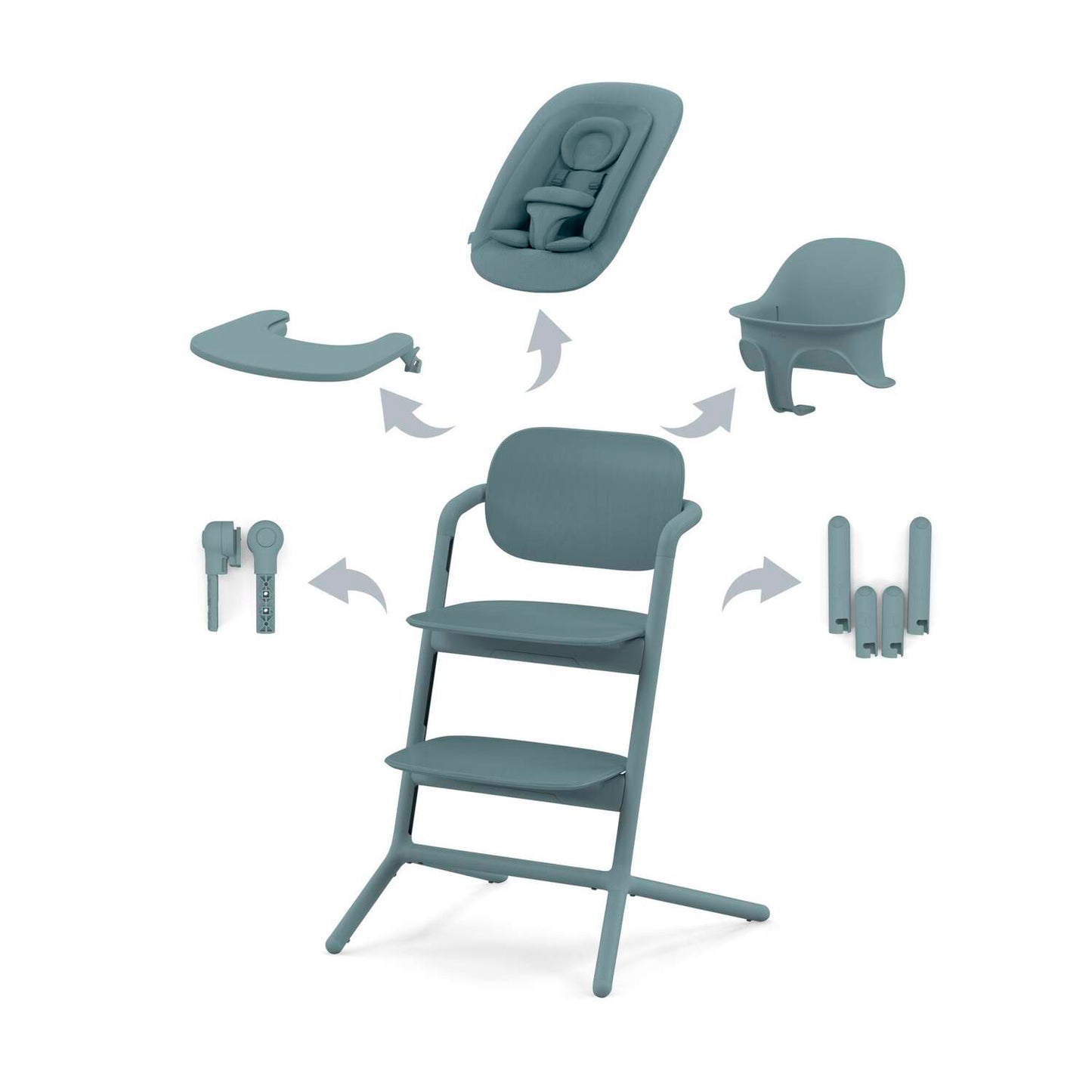 Lemo 4-in-1 High Chair