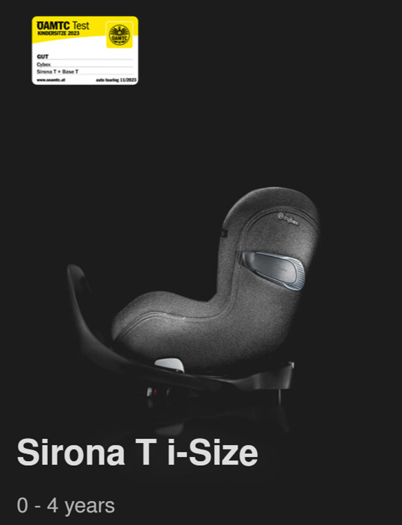 cybex sirona t i Cybex Sirona T i-Size Plus – Mamours