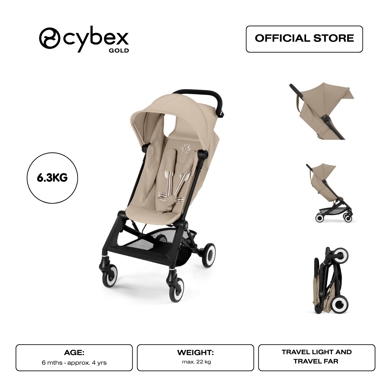 New CYBEX Agis - Travel Light Buggy