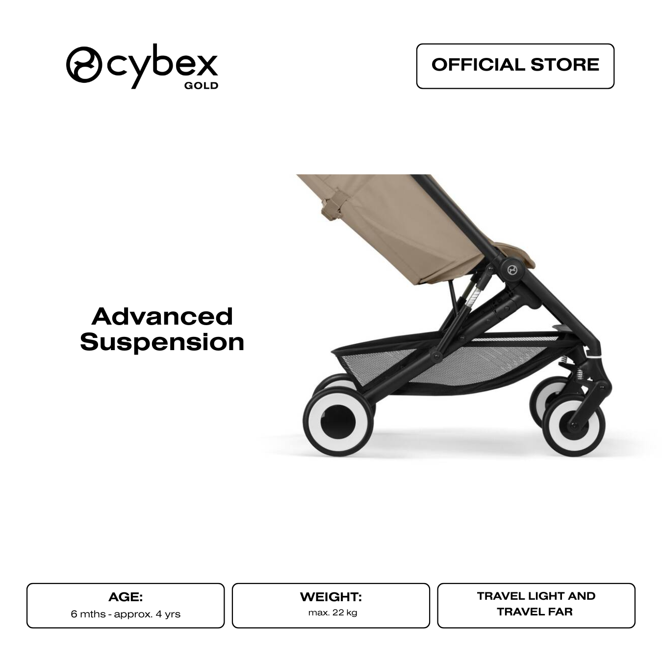New CYBEX Agis - Travel Light Buggy