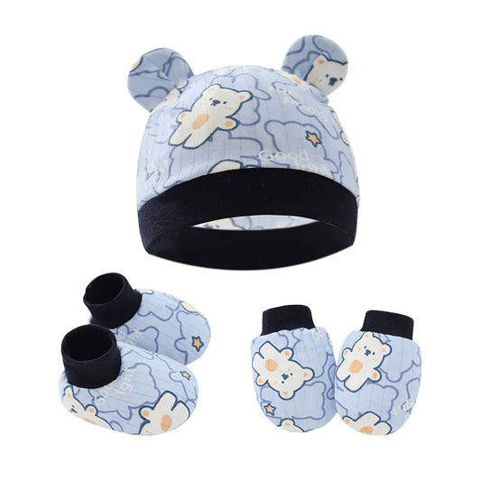 Angeliz Baby Gift Wishing Balloon Lucky Bunny Baby Hamper Set 11 Pcs -  Blue
