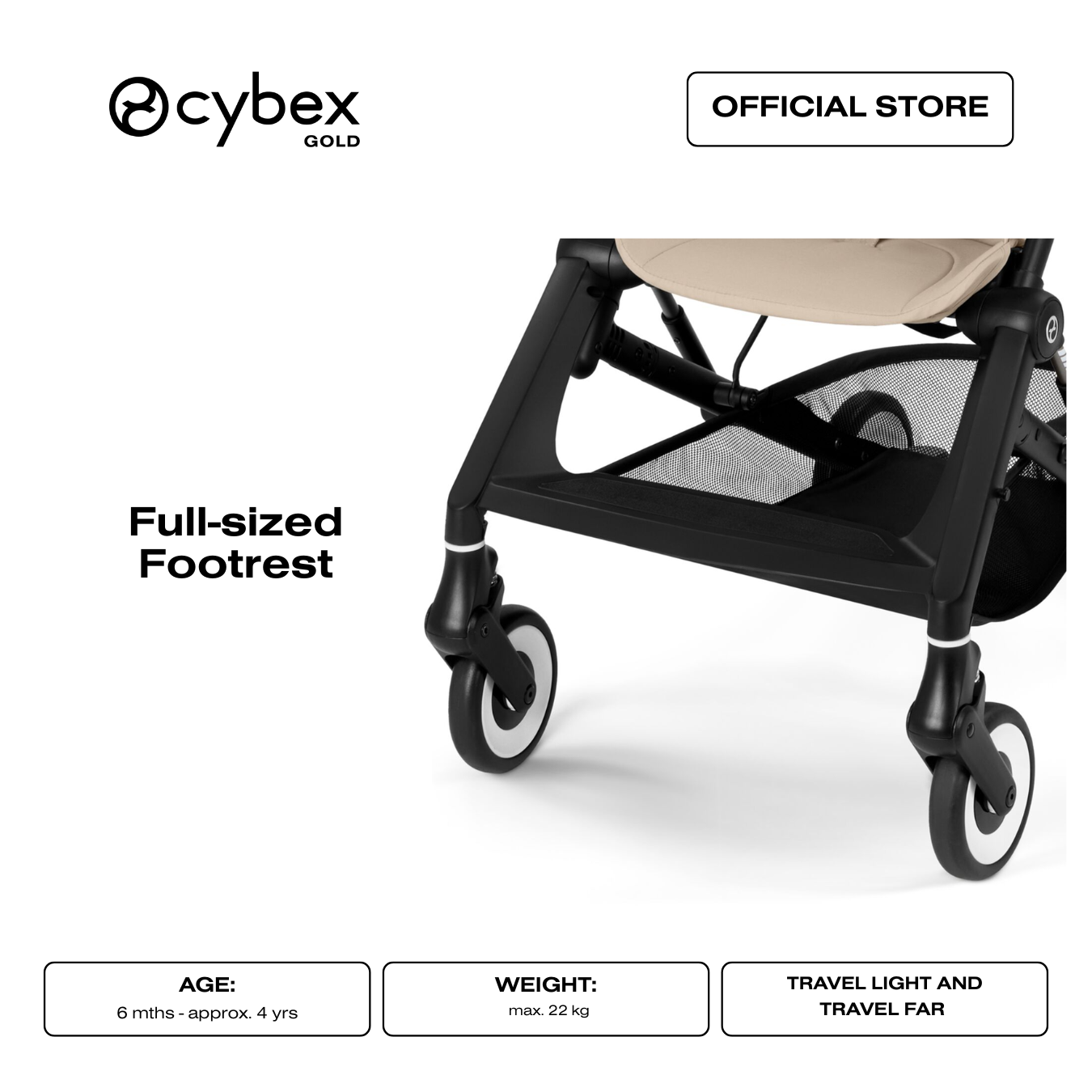 New CYBEX Agis - Travel Light Buggy