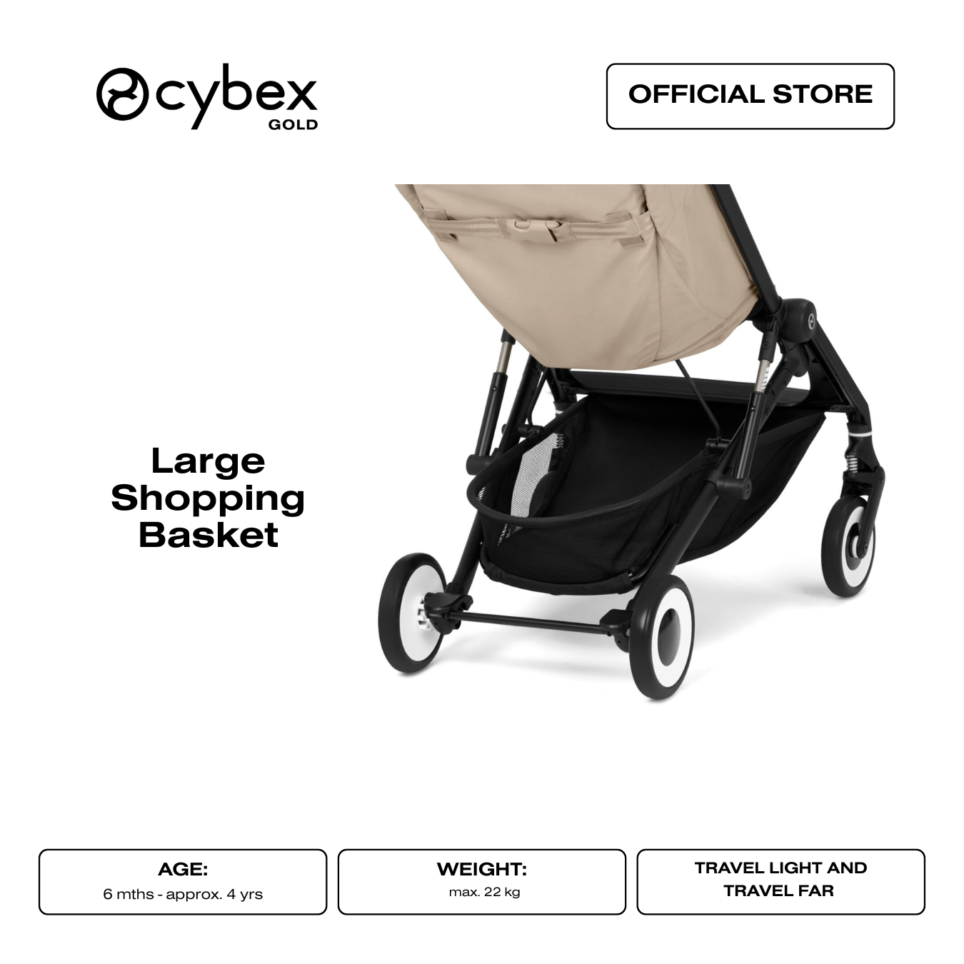 New CYBEX Agis - Travel Light Buggy