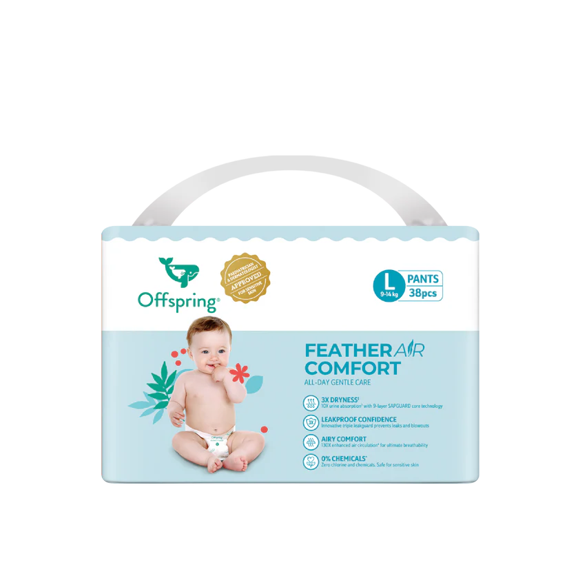 Offspring® FeatherAir Comfort Diapers