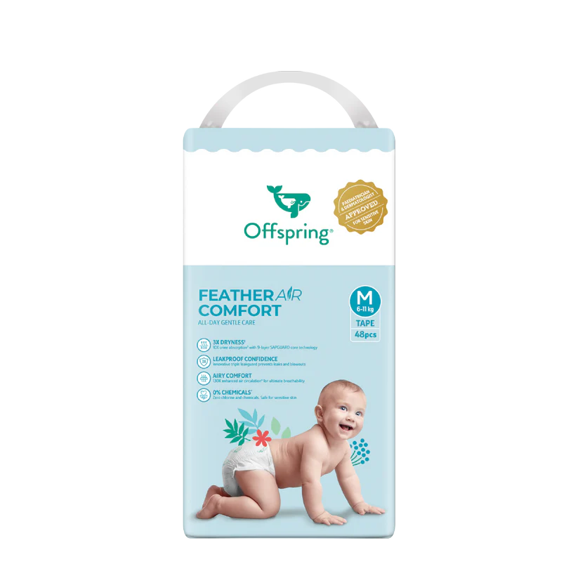 Offspring® FeatherAir Comfort Diapers