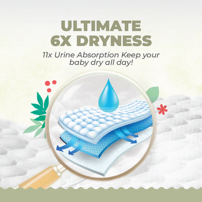 Offspring® FeatherAir Premium Diapers - 6 Pack Bundle