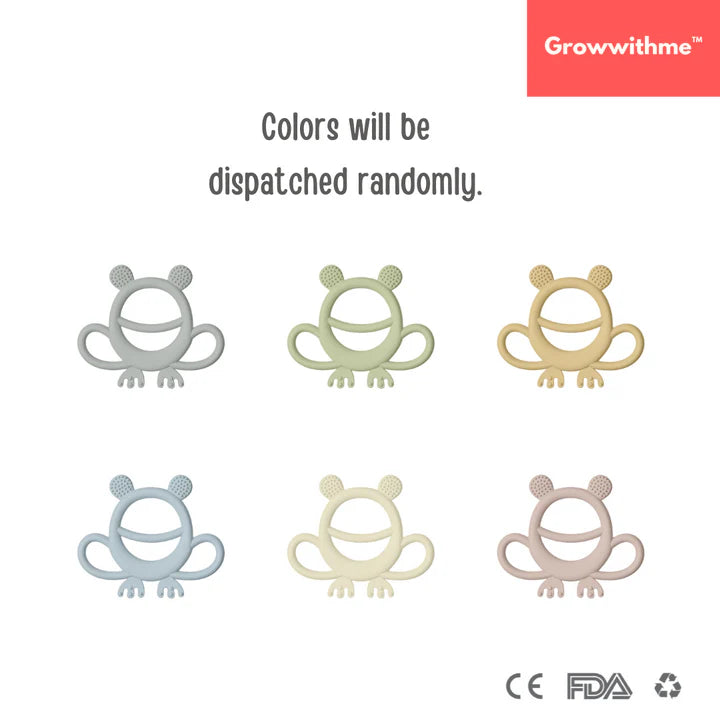 Growwithme™ Silicone Frog Teether