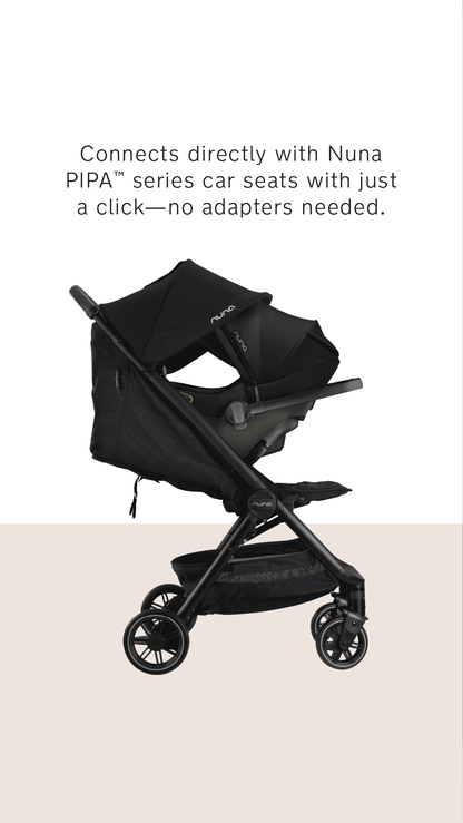 NUNA TRVL™ Compact Stroller | Easy Self-Fold & Lightweight