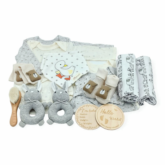 Angeliz Grateful Sweet Twins Baby Gift Set 16 pcs