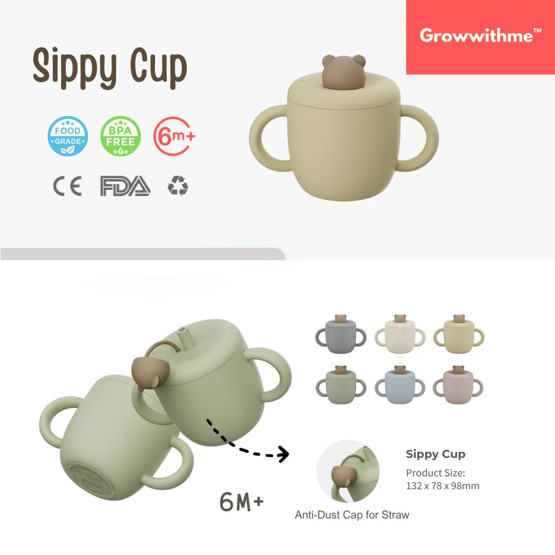 Growwithme™ Silicone Sippy Cup