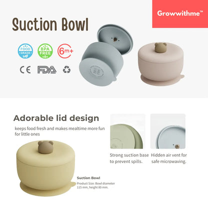 Growwithme™ Silicone Suction Bowl
