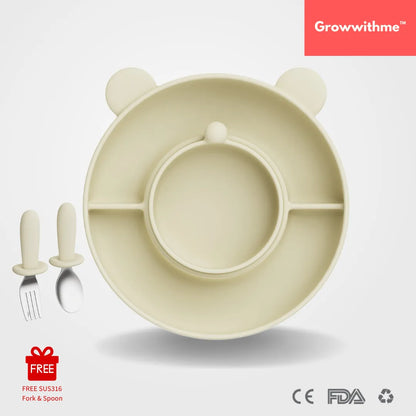 Growwithme™ Silicone Suction Plate