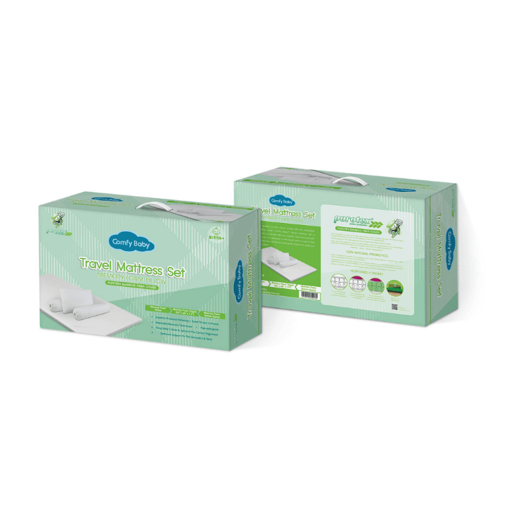 Comfy baby travel hotsell mattress set