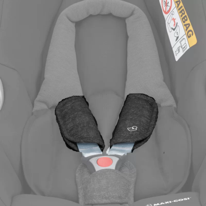 Maxi Cosi Cabriofix Beltpads Replacement Nomad Black Mamours